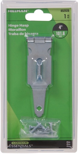 [852528] CD-HINGE HASP 4" ZC