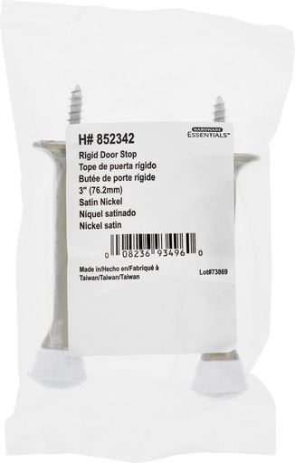 [852342EA] PB-SQ RGD DR STOP 3"SNKL