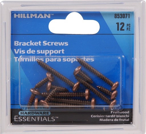 [853071] CD-SHELF BRKT SCR FRUTWD