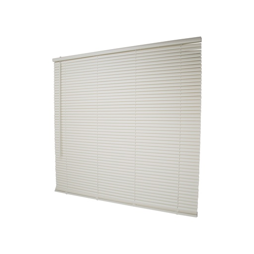[0997080] Blind Mini Cordless 43"x64" Alabaster 1" Slats