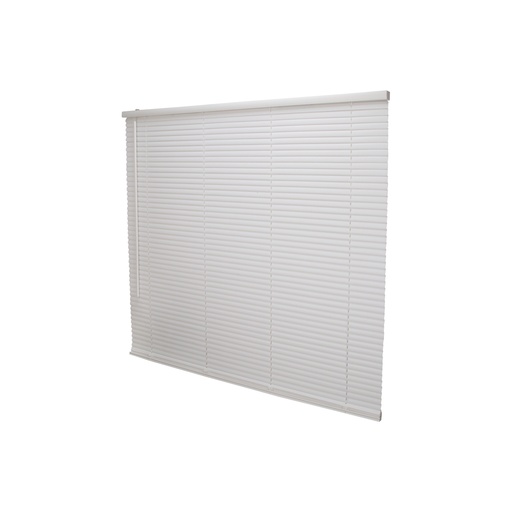 [0161240] Blind Mini Cordless 43"x64" White 1" Slats