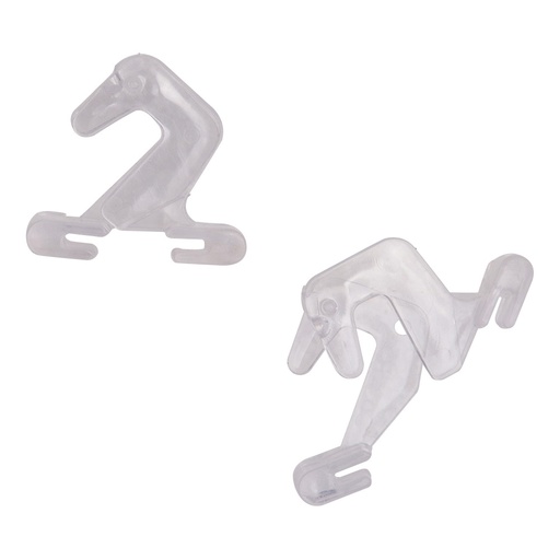 [4034336] Ceiling Track Hook Clear 2pc