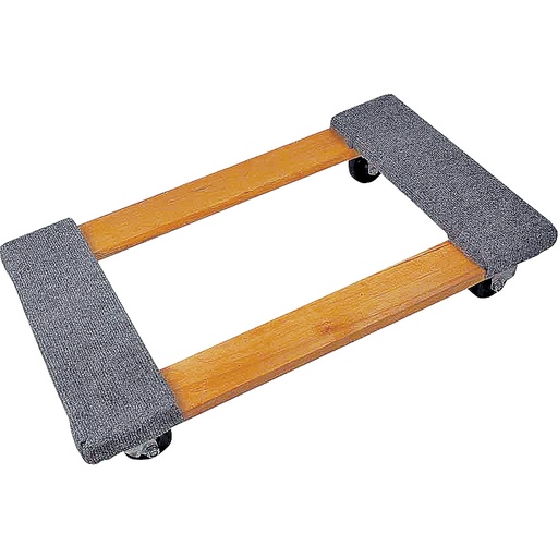 [0038265] Furniture Dolly 30"x18" 4 Wheel 1000LB Wood Platform