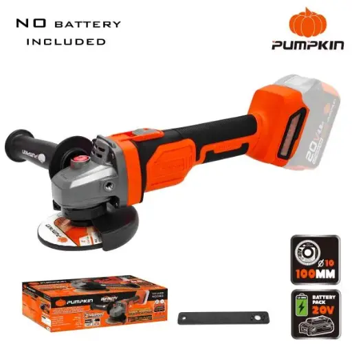 [MTC50382HL] BARE M5/8" 20V BL ANGLE GRINDER W/BOX S4 4.5"