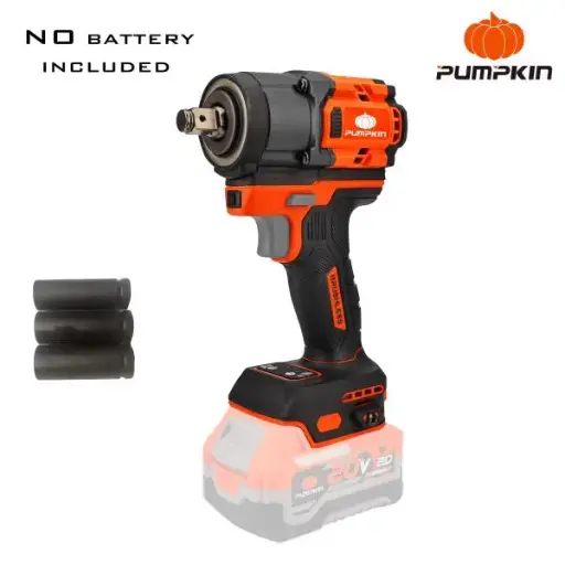[PM50628] BARE 600NM 20V BL CORDLESS IMPACT WRENCH W/BOX 1/2"(12.7mm) 