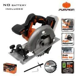 [50353] BARE 20V BL CORDLESS CIRCULAR SAW W/BOX S5 6.5" 