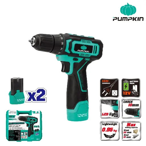 [50214-15B2] 12V LI-ION 2 SPEED DRILL 3/8" 