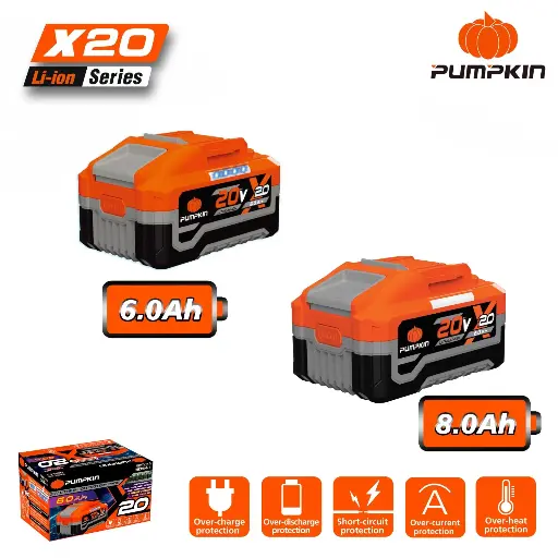 [50541] 20V X20 M TYPE LI-ION BATTERY PACK 6.0Ah 