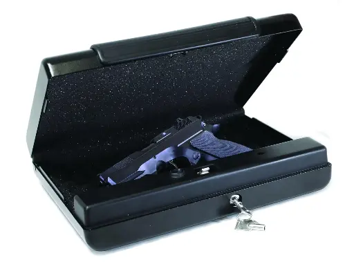 [5200DF] Safe Hand Gun W/Digital Electronic Lock, Anti-Pry Edges