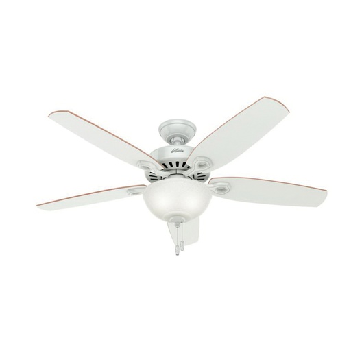 [53089] 52" Builder Deluxe Hunter Fan White