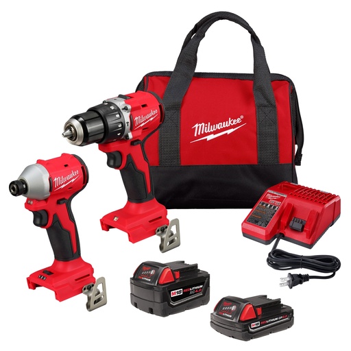 [369322CX] Combo Kit 2-Tool M18 Brushless Compact