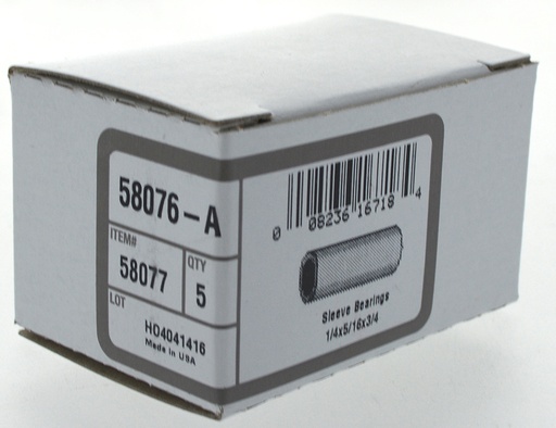 [58077-A] 58076-A BRONZE S BEARING
