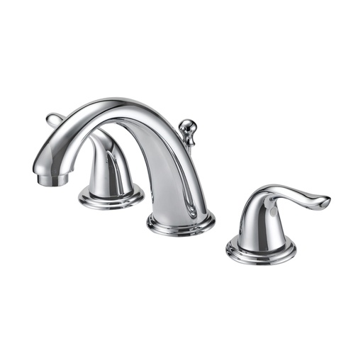 [1671544] Lavatory Faucet 2 Handle Widespread Chrome