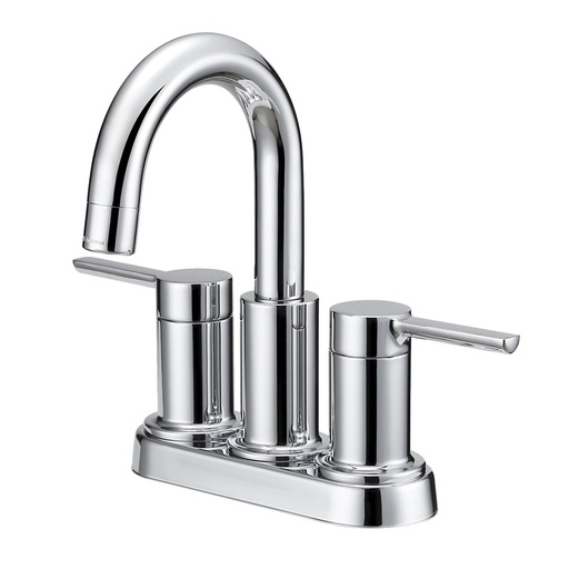 [7421423] Lavatory Faucet 2 Handle High Arc Chrome