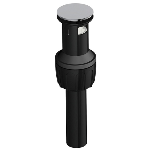 [0563759] Drain Push Pop-Up Chrome Plastic