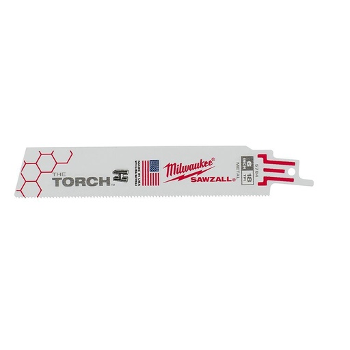 [48005784] 6" Sawzall Blade 18 TPI