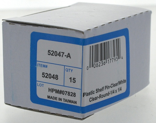 [52048-A] 52047-A SHELF PIN