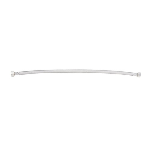 [2620524] Sink Supply Line 20" Stainless Steel 1/2" Comp x 1/2" FIP