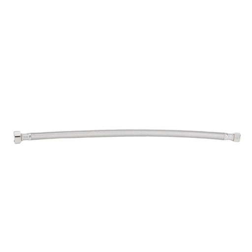 [7554066] Sink Supply Line 12" Stainless Steel 3/8" Comp x 1/2"FIP