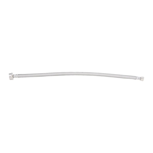 [7554140] Toilet Supply Line 12" Stainless Steel 3/8" Flare x 7/8"