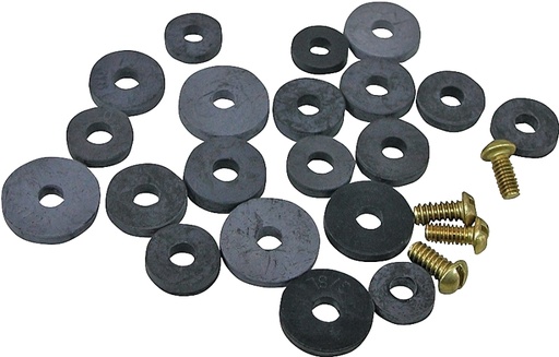 [5351655] Faucet Washer Assortment Flat 24pc