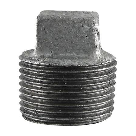 [18GP] Galvanized 1/8" Plug