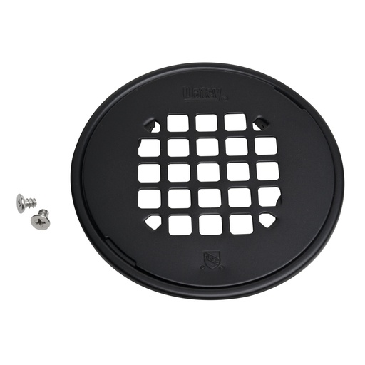 [42421] STRAINER SNAP-IN ROUND MAT BLK