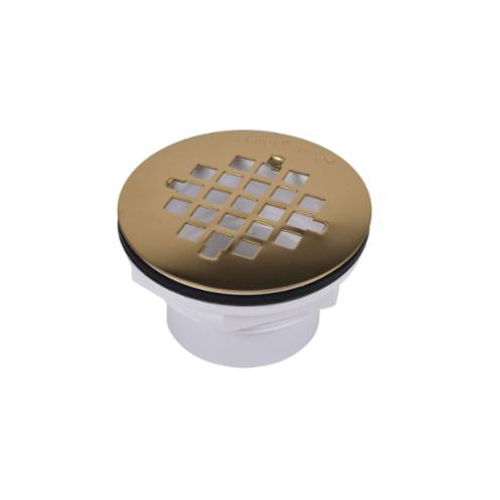 [42078] SHOWER DRAIN W-BRASS CVR 2IN