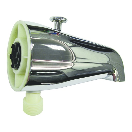 [3401890] Bathtub Spout Chrome 3/4" and 1/2" FPT w/Shower Outlet