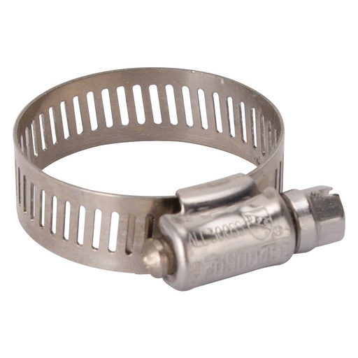 [8424863] Hose Clamp #16 Stainless Steel Clamp & Screw 13/16"-1-1/2"