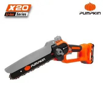 [PM50582] 20V BL AUTO LUBRICATION CHAIN SAW IN COLOR BOX - BARE TOOL 8"