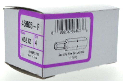 [45812-F] 45805-F SEC SOC BIT 5/32