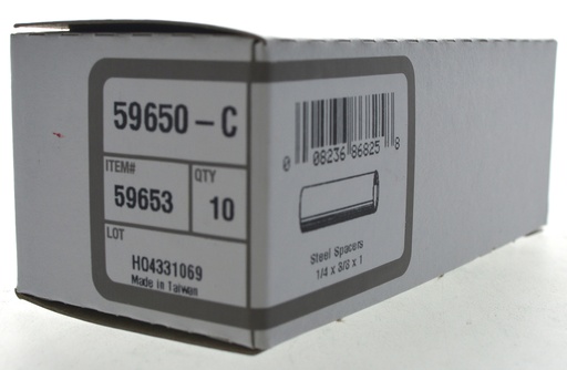 [59653-C] 59650-C 1/4X3/8X1IN STL